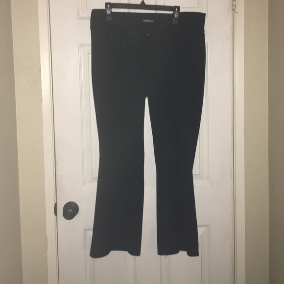 Express Black Editor Pants 14