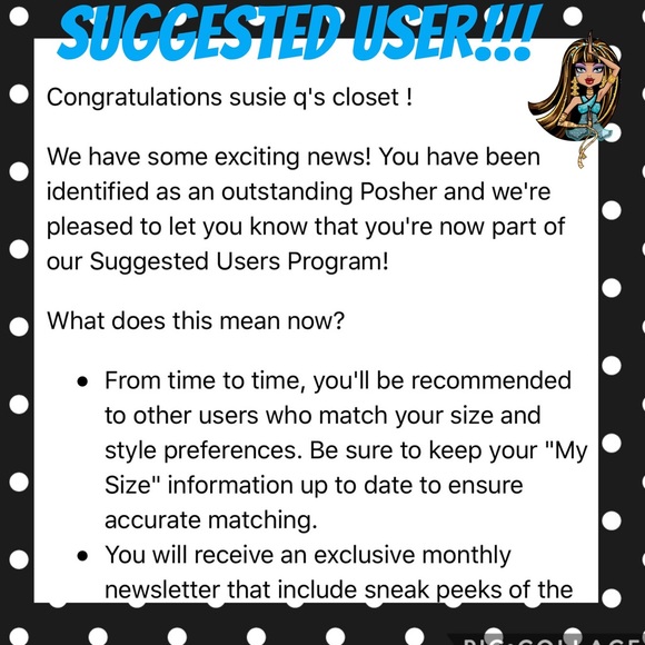 ❤SUGGESTED USER❤ - Picture 1 of 1