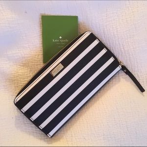 Kate Spade Striped Wallet
