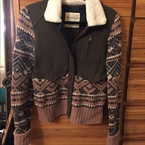 Free people comfy Sherpa mountain jacket