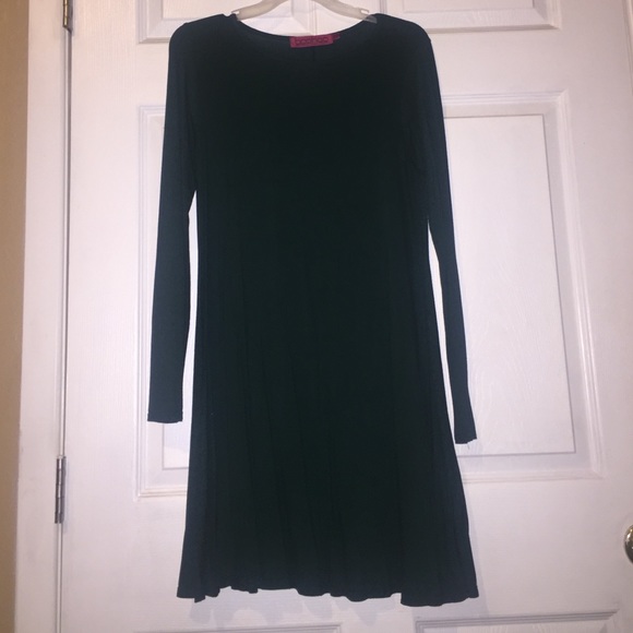 Long sleeve t-shirt dress
