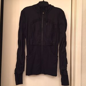 Lululemon Dance Studio jacket Reversible Blk/grey