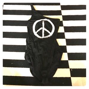 One shoulder - one piece swimsuit