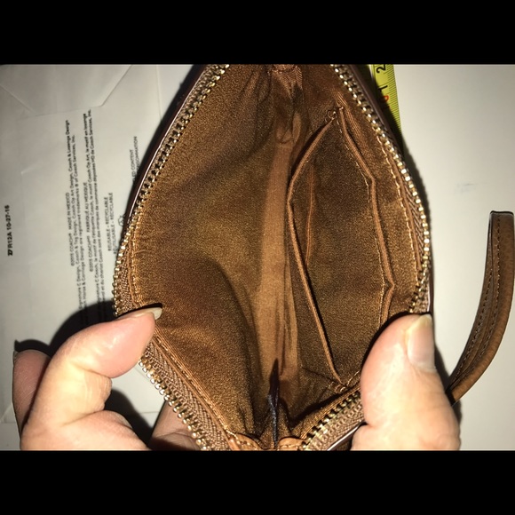 NWT COACH SMALL ZIP COIN CASE LEATHER - Picture 3 of 4