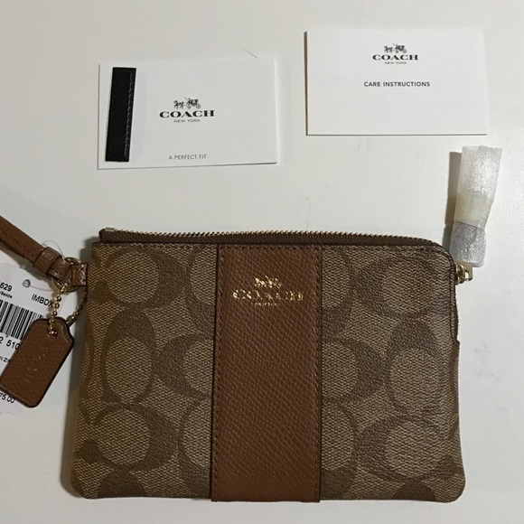 NWT COACH SMALL ZIP COIN CASE LEATHER - Picture 4 of 4