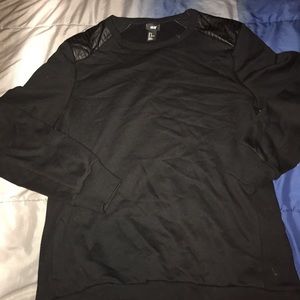 Black men's sweater.