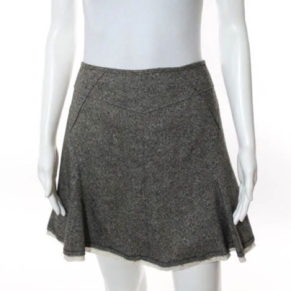 Made in USA silk/wool blend a-line skirt EXCELLENT