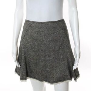 Made in USA silk/wool blend a-line skirt EXCELLENT