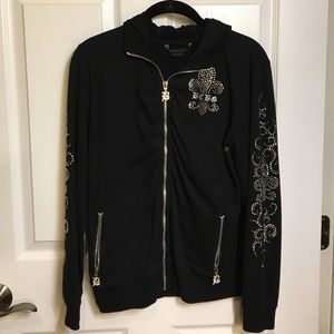 BCBG Rhinestone Sweatshirt