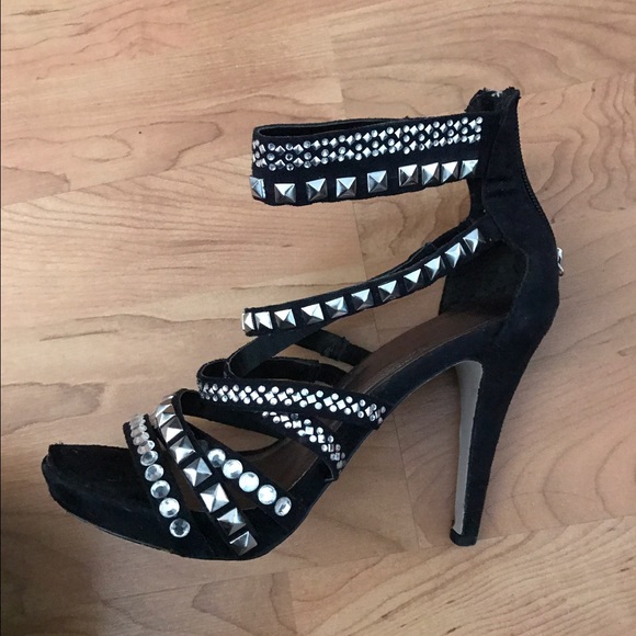 Studded heels