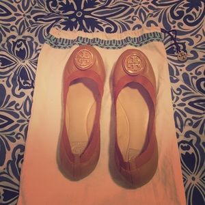 Tory Burch Caroline Patent Ballerina Flats