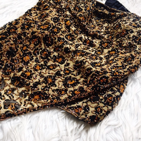 Cache leopard silk tank - Picture 3 of 4