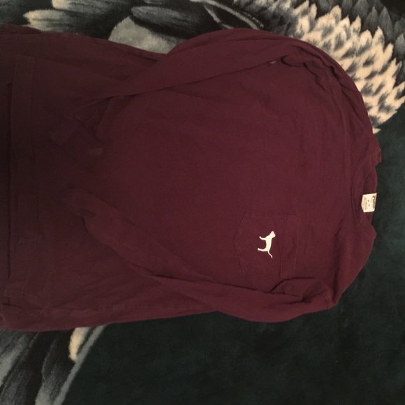 Vs pink long sleeve tshirt