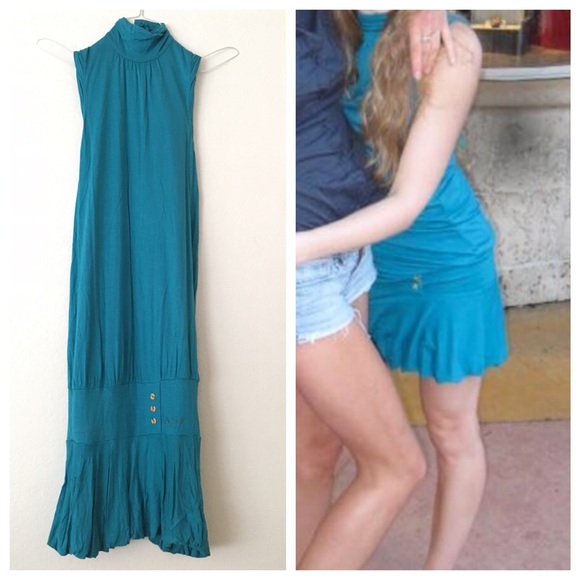 Miss Sixty Turquoise Dress XS