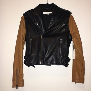 NWT LOVERS + FRIENDS leather jacket