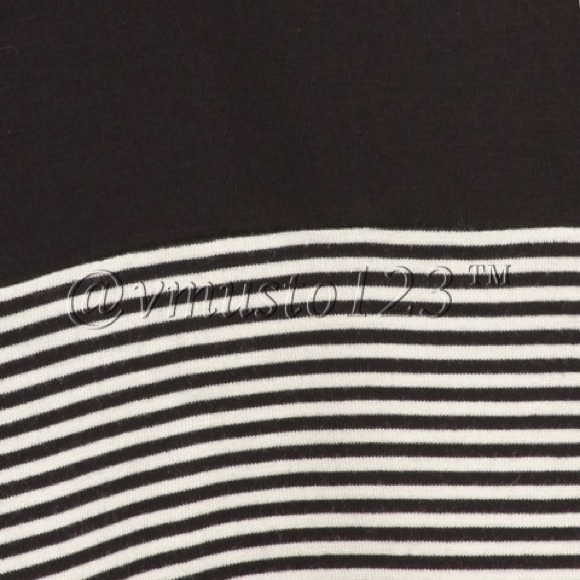 💟 Asymmetrical Stripe Tunic Top - Picture 4 of 4