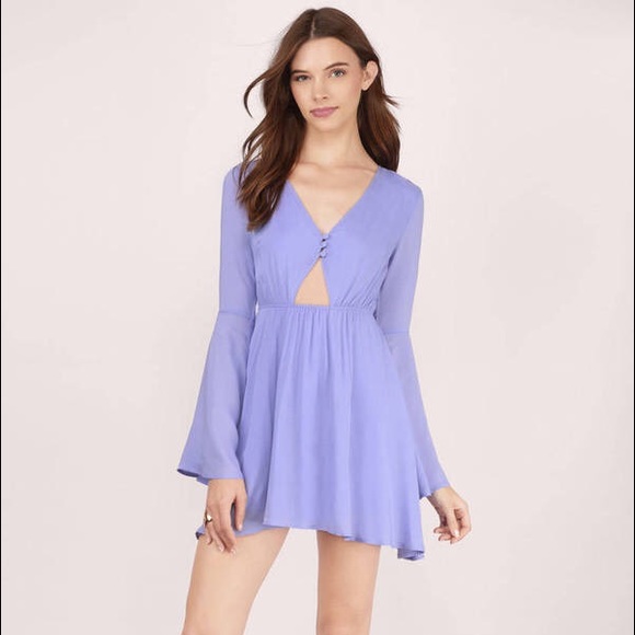 Long Sleeved Cutout Dress