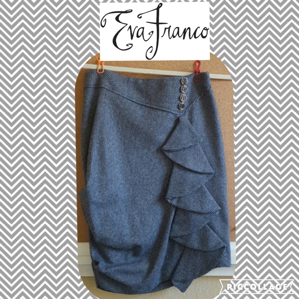 Anthropologie Eva Franco Ruffle Skirt