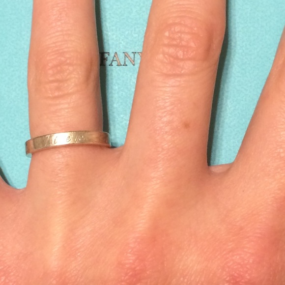 Tiffany & Co. "I Love You" Ring