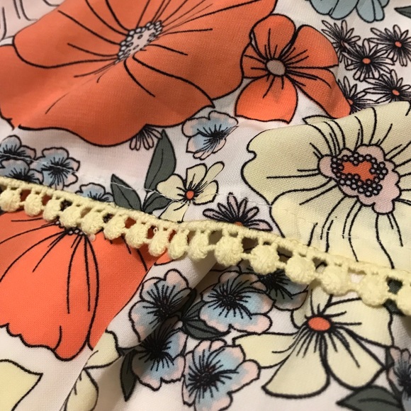 Floral Romper - Picture 3 of 3