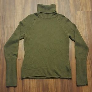 The Limited Olive Green Sweater