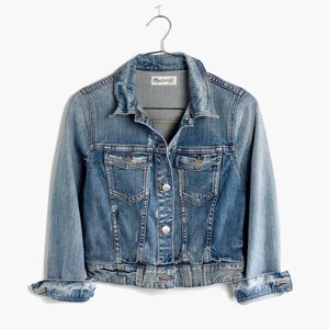 Madewell Cropped Jean Jacket XS