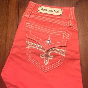 Rock Revival Scarlett Capri