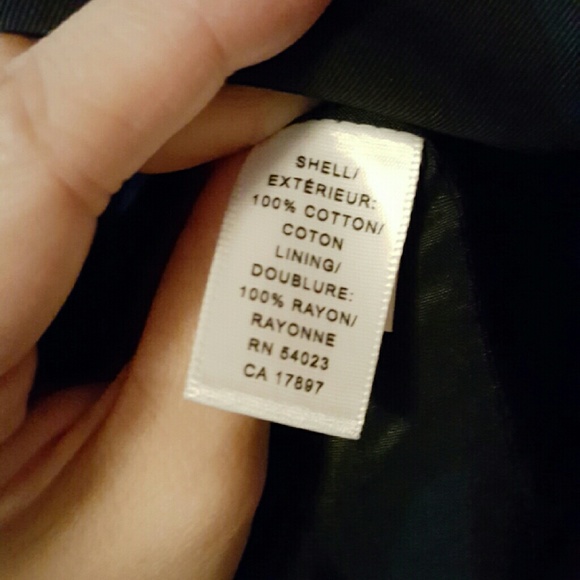 Banana Republic Navy Blazer Size 2 - Picture 4 of 4