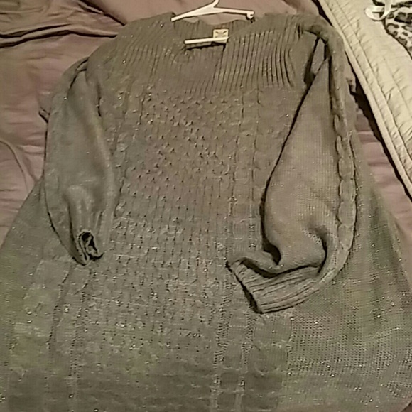 Short sweater dress