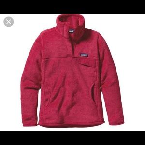 Pink Patagonia pullover