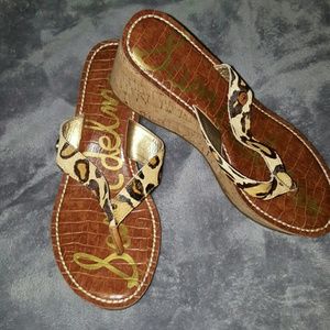 Sam Edelman Romy Sandals in Leopard