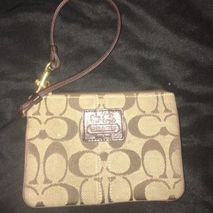 Coach wristlet!!
