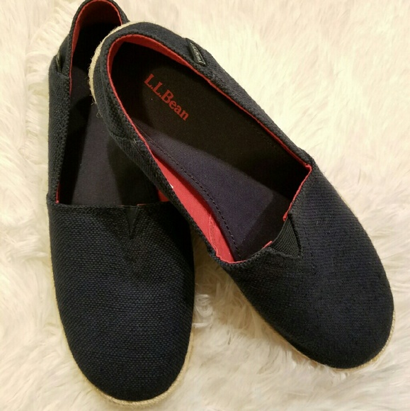 L.L Bean Canvas Slip on Shoes
