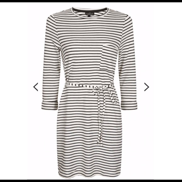 πTopshop Striped Dress - Picture 1 of 8