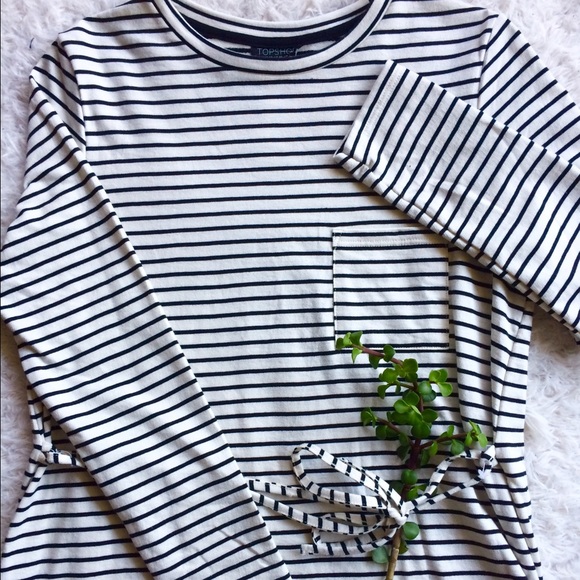 πTopshop Striped Dress - Picture 3 of 8