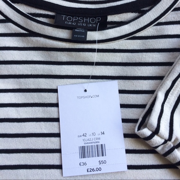 πTopshop Striped Dress - Picture 8 of 8
