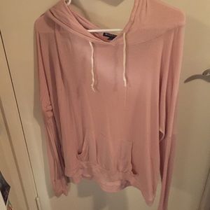 Pink hoodie