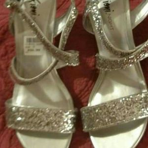 Silver Bling Heels