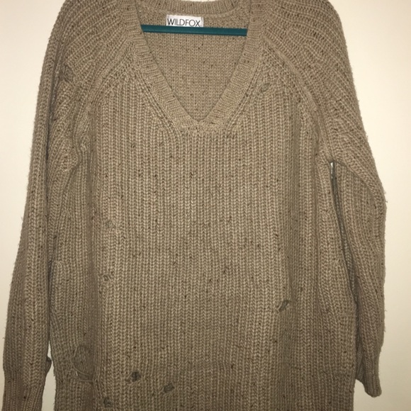 WILDFOX cozy big holy sweater
