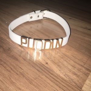 Harley Quinn chocker "puddin"