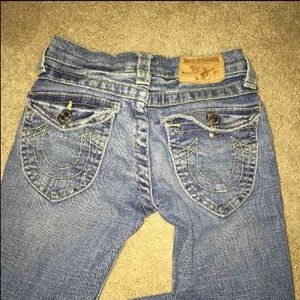 SALE!!!! Like new girls TRUE RELIGION BRAND JEANS