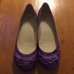 Purple flats size 9