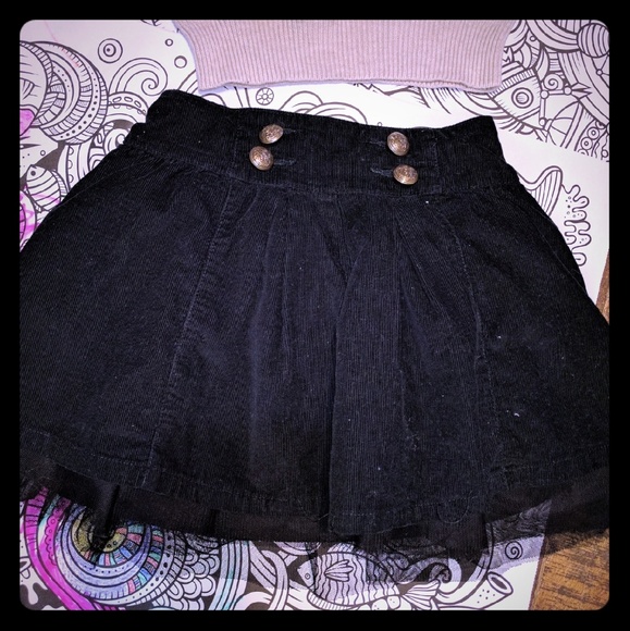 GAP baby black skirt
