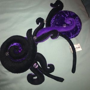 Authentic Disneyland merch Ursula villain ears