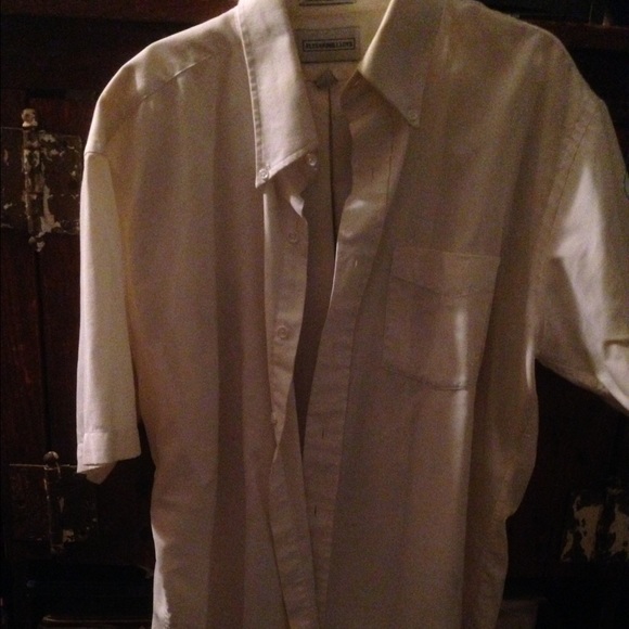 Alexander Lloyd Short Sleeved Yellow Shirt 17 Tall - Picture 1 of 3