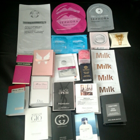 22 piece Sephora skincare and fragrance bundle