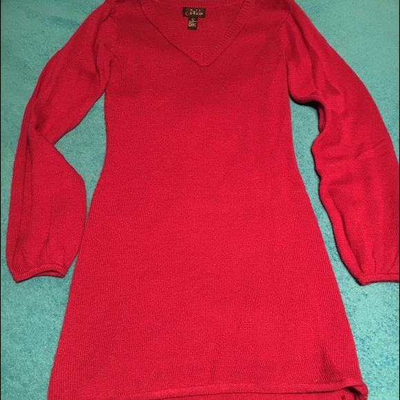 Pink Tunic sweater by "Doll" size L