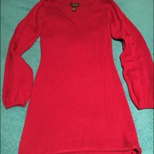 Pink Tunic sweater by "Doll" size L