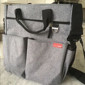 Skip Hop Duo Signature Diaper Bag EUC