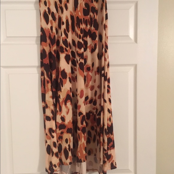 LuLaRoe XS Maxi skirt in leopard print.